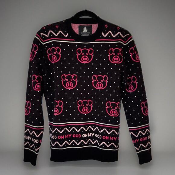 EUC‎ Shane Dawson Holiday Christmas Sweater Size MEDIUM Jeffree Star MUA TikTok - Picture 1 of 4